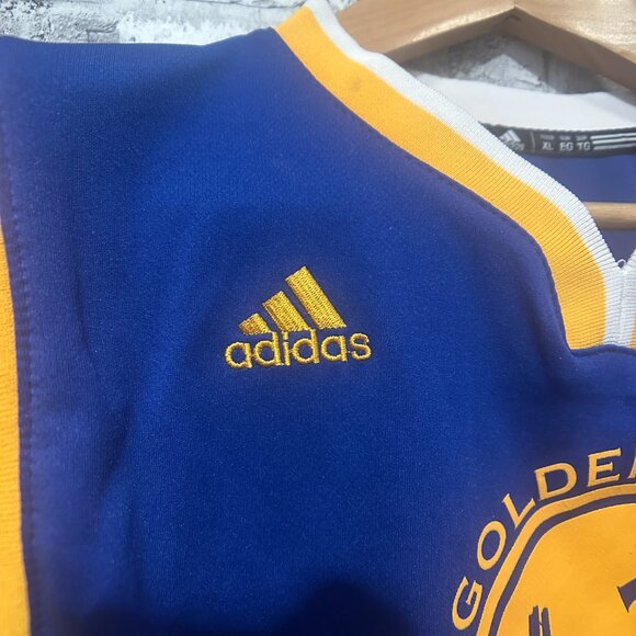 EUC Adidas NBA Golden State Warriors Stephen Curry #30 Jersey Youth XL (18/20) - Picture 4 of 15